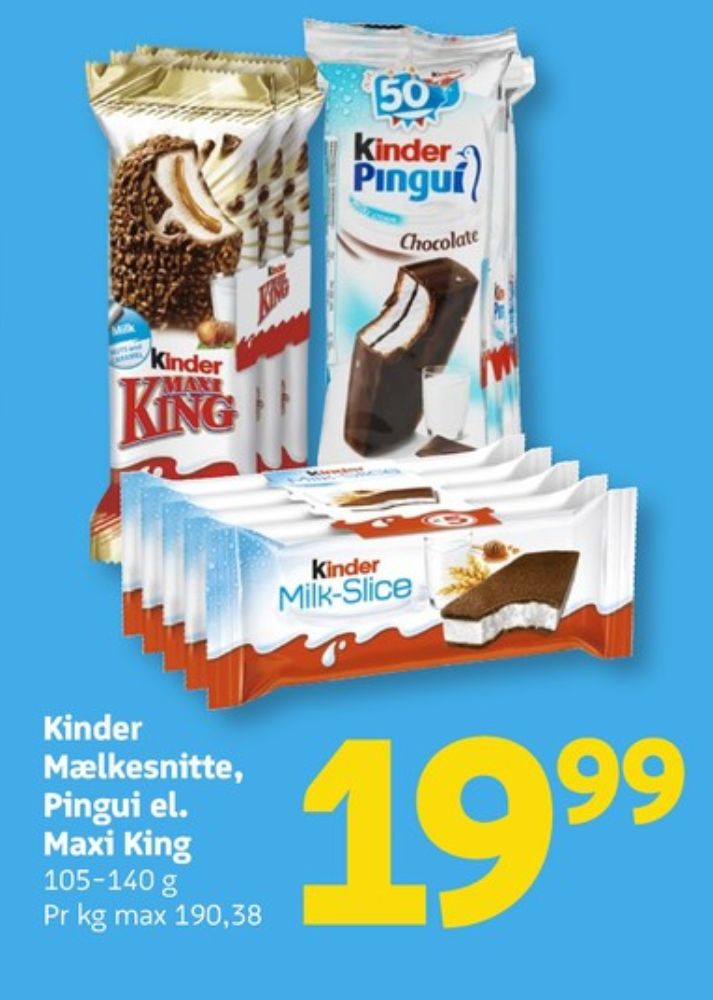 Kinder Pingui, Cool Snacks