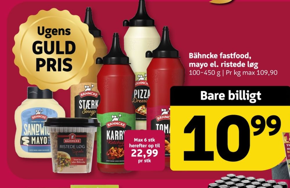 Bähncke, Pizza & Pitadressing