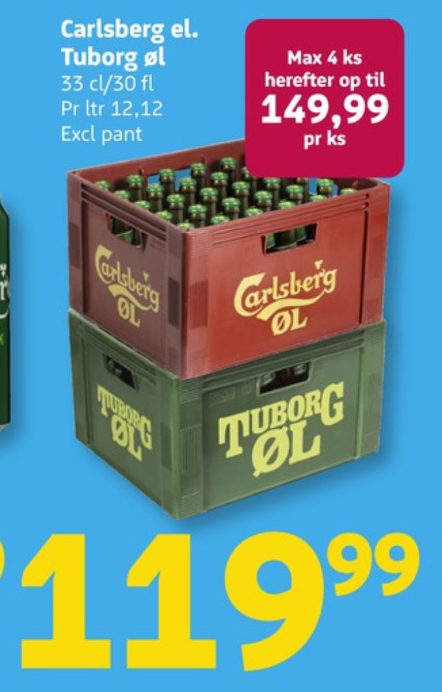 Tuborg Grøn, Øl