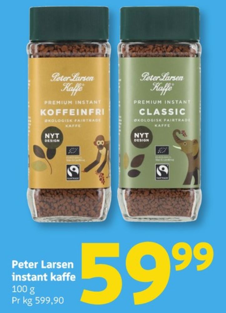 Peter Larsen Classic, Instant Kaffe