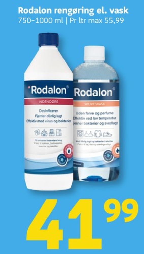 Rodalon, Rengøring - øvrige