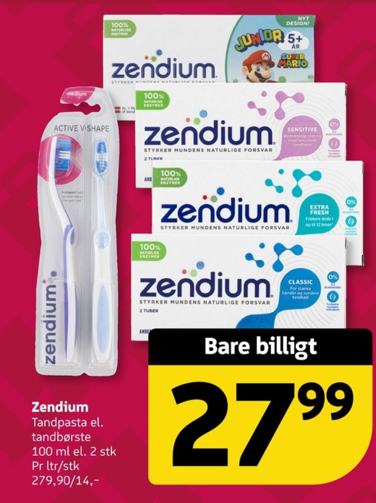 Zendium, Tandpasta