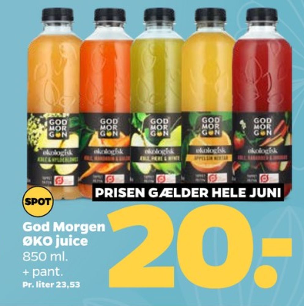 GodMorgen, Appelsinjuice