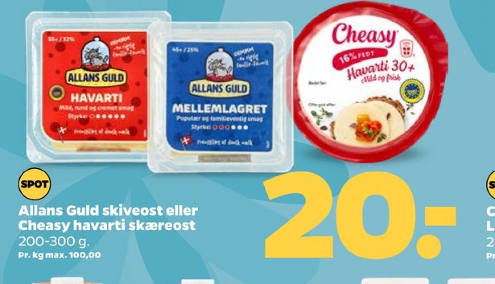 Cheasy, Havarti 30+ 