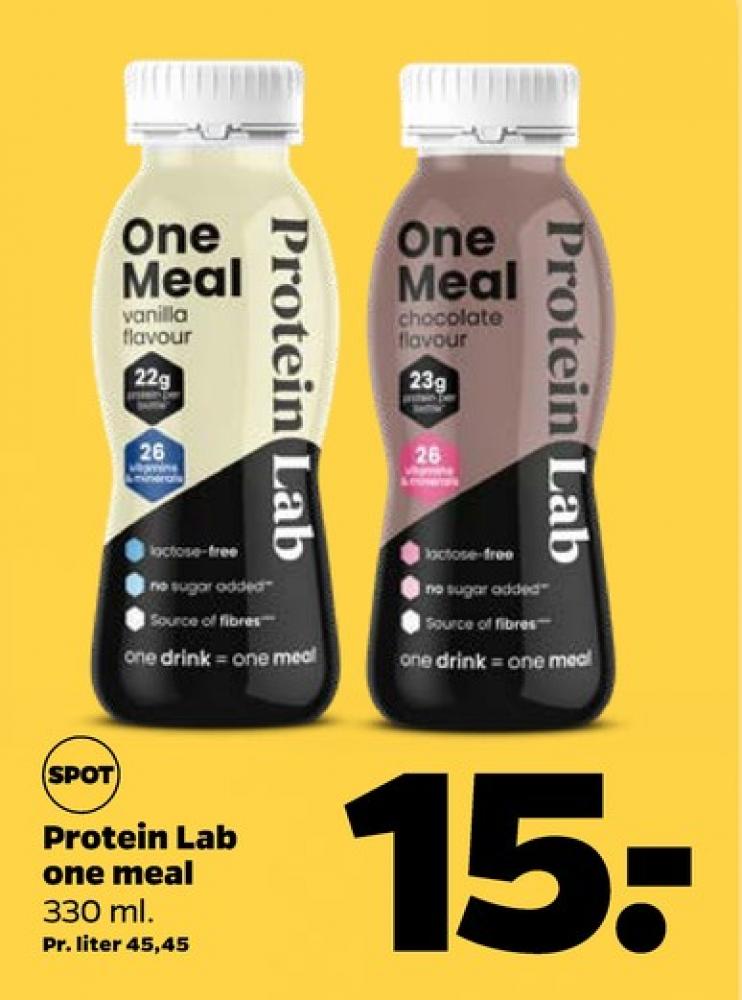 Protein Lab, One Meal Strawberry