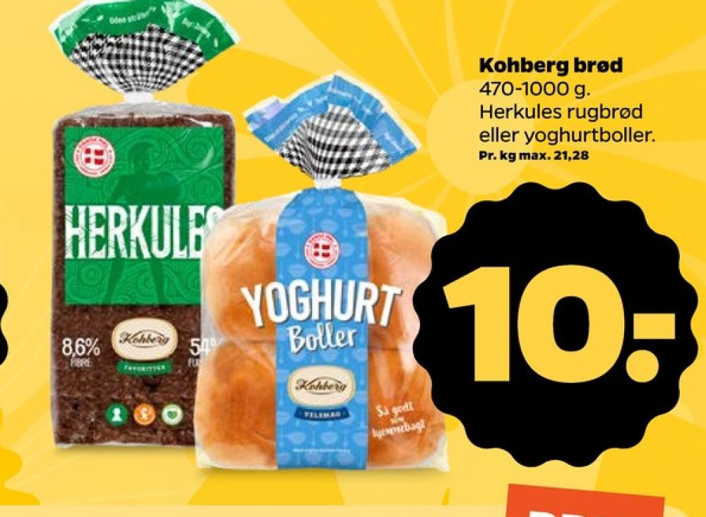 Kohberg Herkules, Rugbrødsskiver