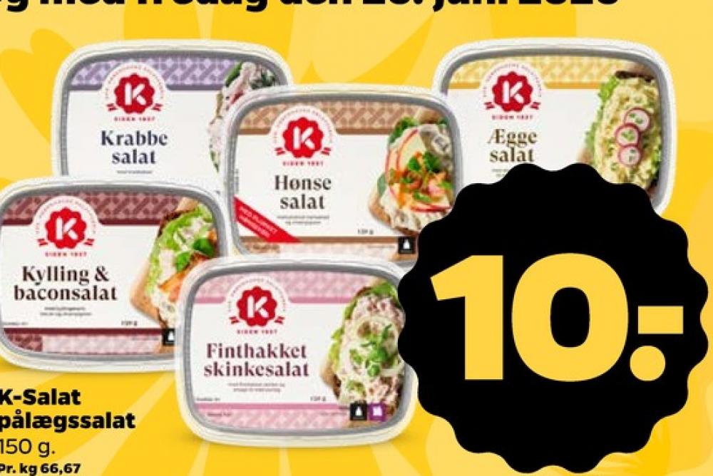 K-salat, Krabbesalat