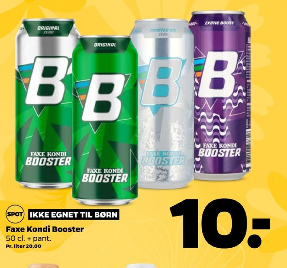 Faxe Kondi Booster Energi, Energidrik