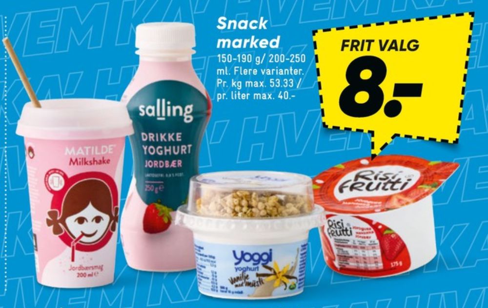 Yoggi, Yoghurt Vanilje Med Müsli Top