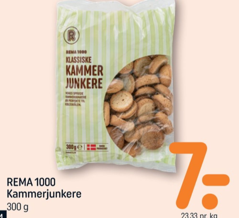 Rema 1000, Kammerjunkere