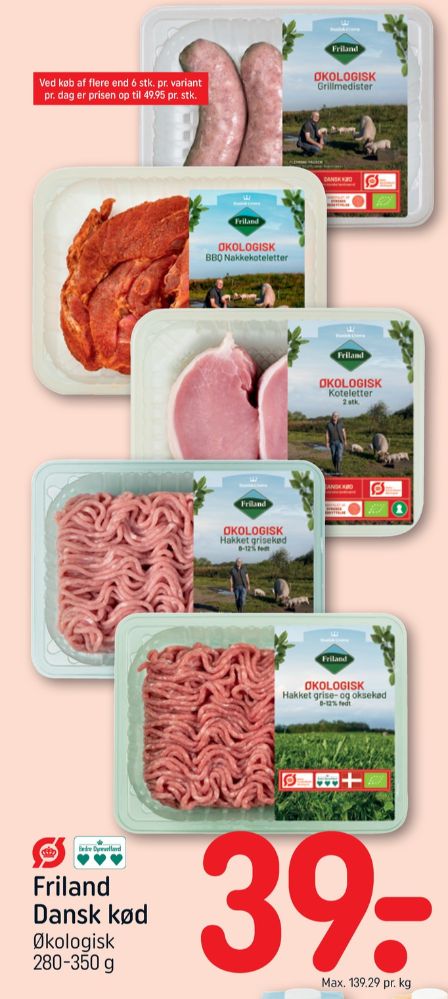 FRILAND Økologi, Medister