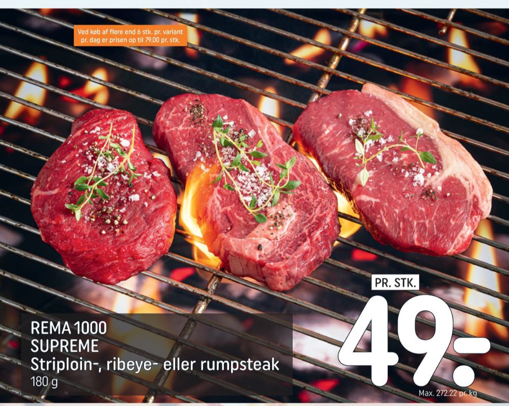 Rema 1000 Supreme, Rumpsteak