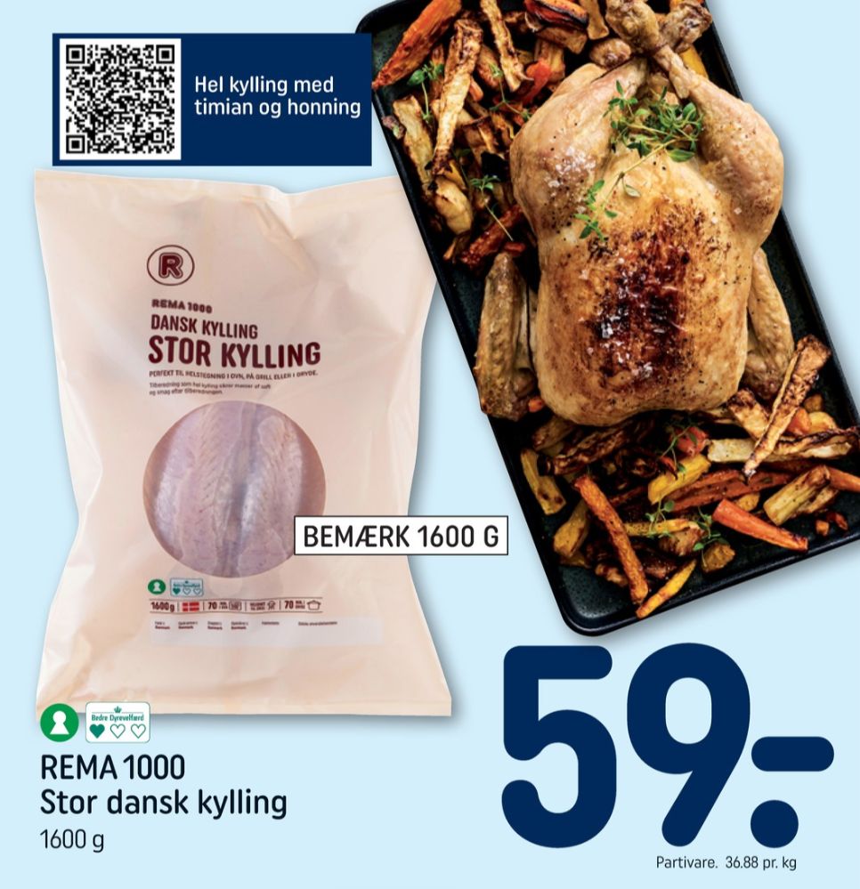 Rema 1000, Kylling