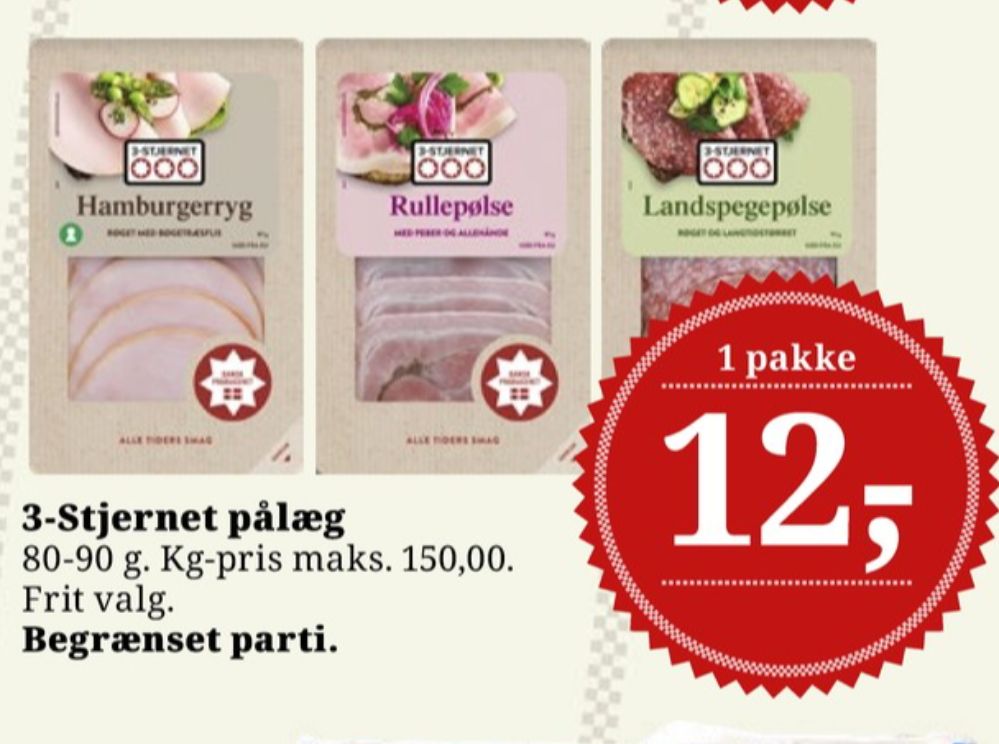 3-stjernet, Rullepølse