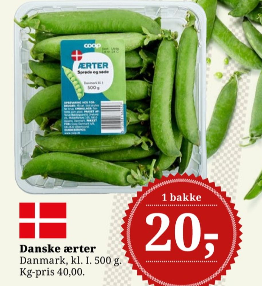 Coop, Ærter