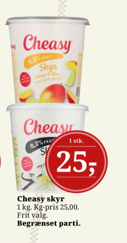 Cheasy, Mango & Lime Skyr 