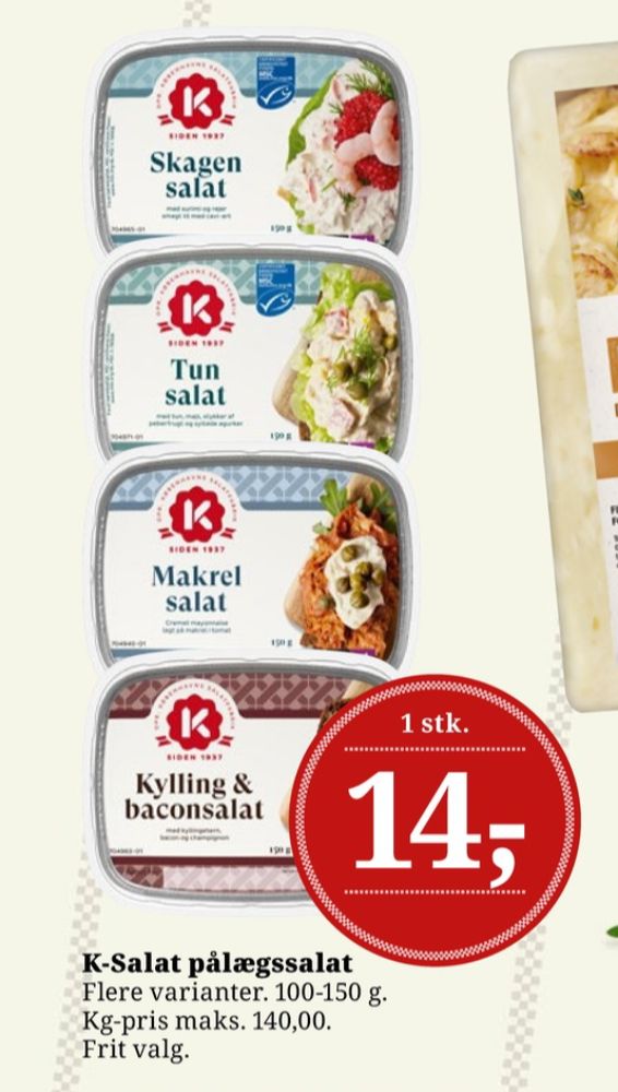 K-salat, Skagensalat