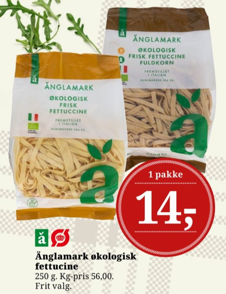 Änglamark, Fettuccine