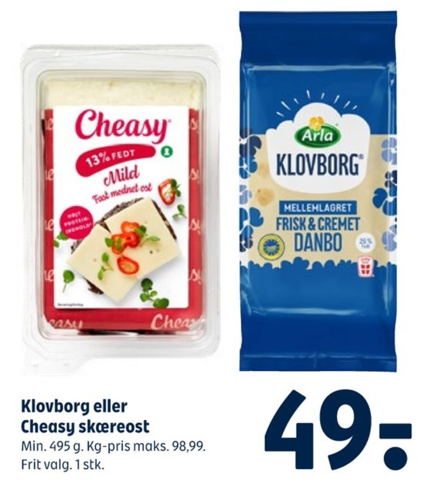Cheasy, Skæreost Mild 13%