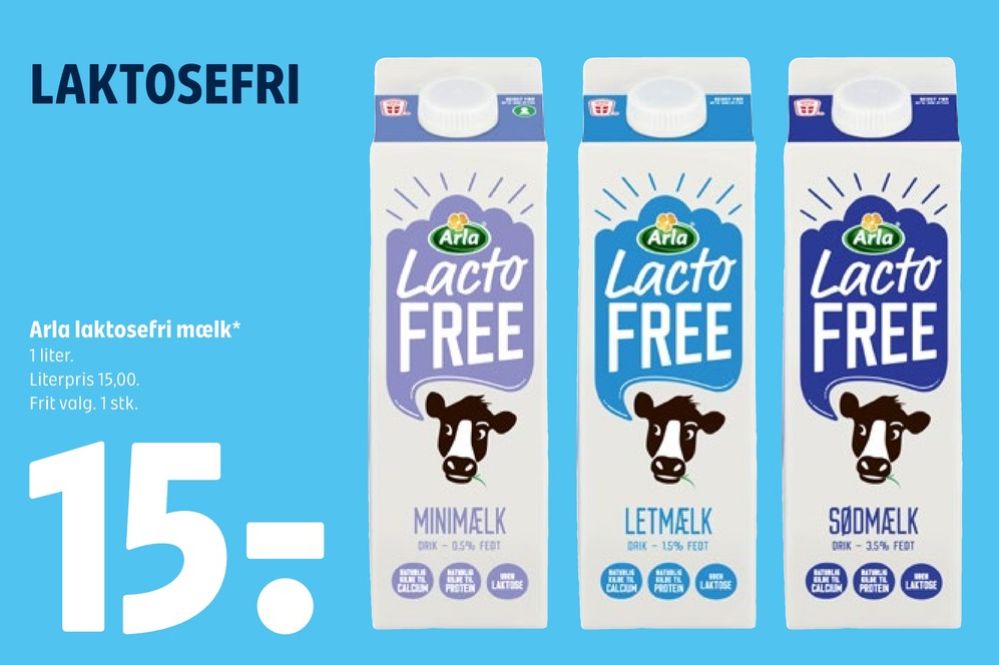 Arla Lacto FREE, Sødmælk