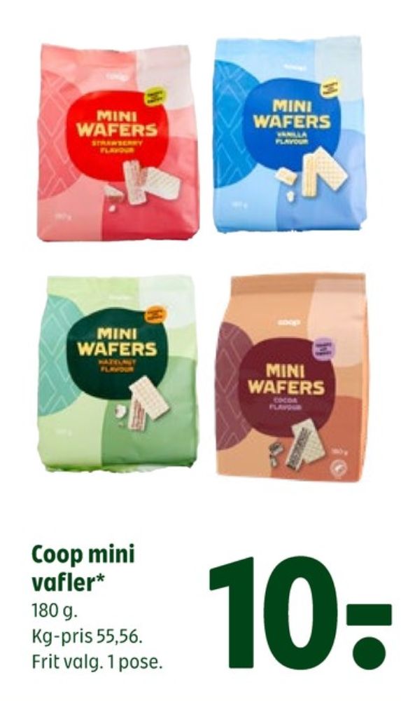 Coop, Mini Wafers Cocoa