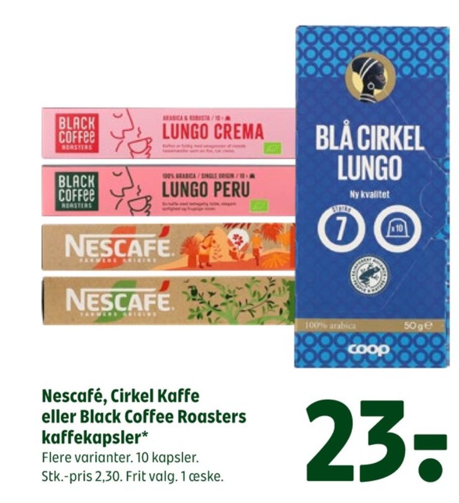 Nescafe Andes, Kaffekapsler