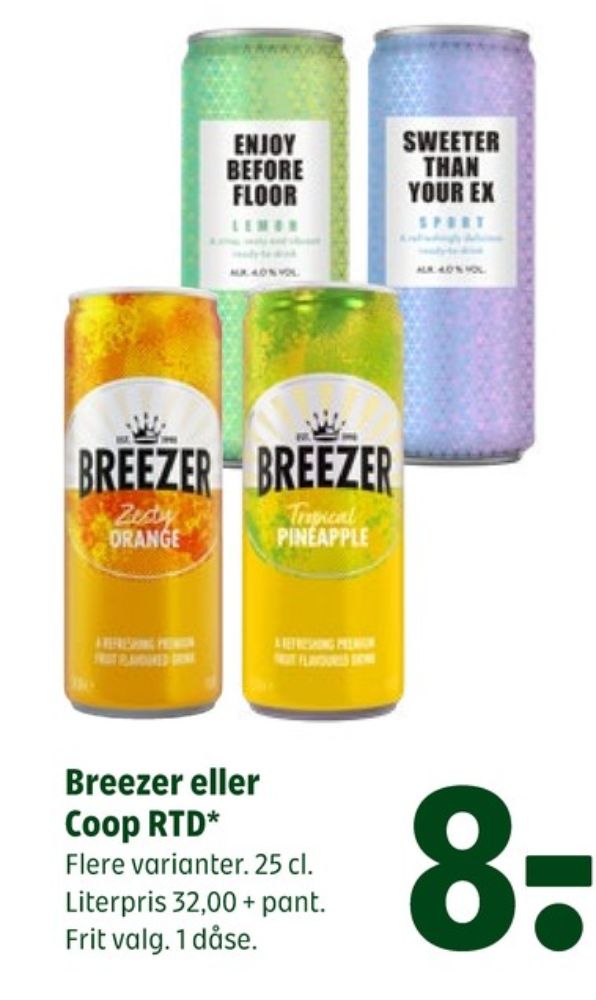 Bacardi Breezer, Tropical Pineapple