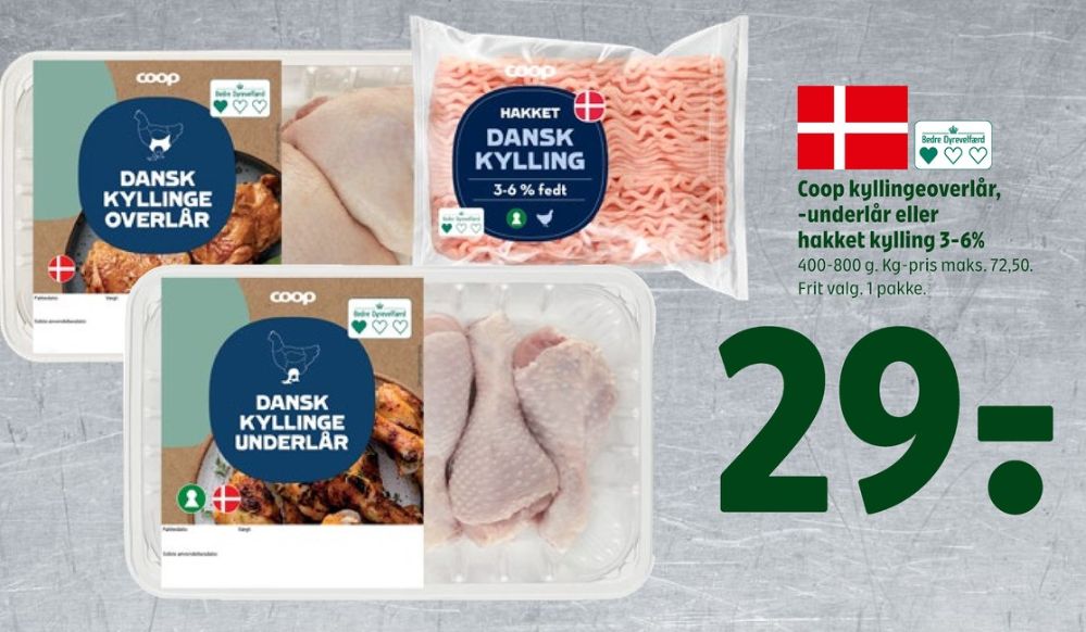 Coop, Kyllingeoverlår