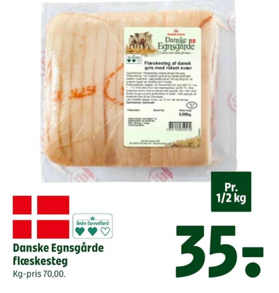 Danish Crown Danske Egnsgårde, Flæskesteg