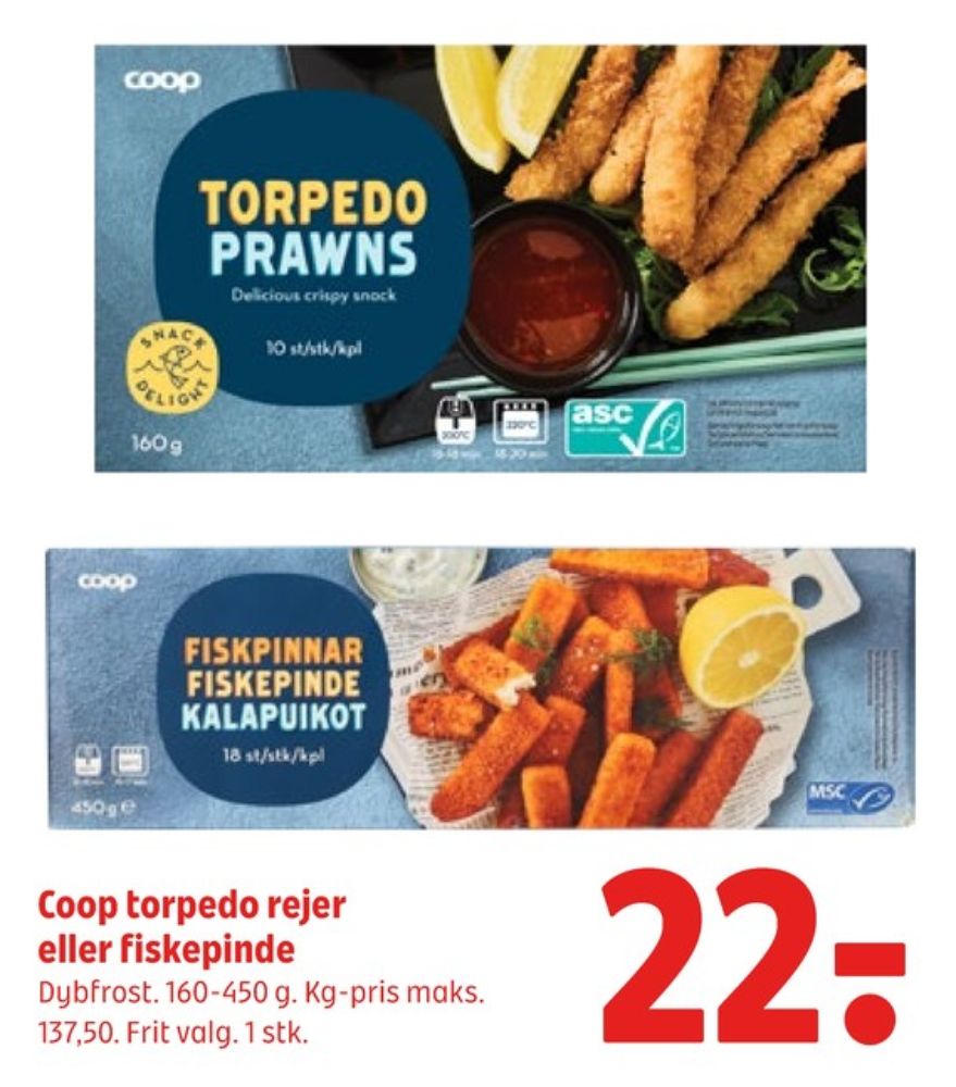 Coop, Torpedorejer