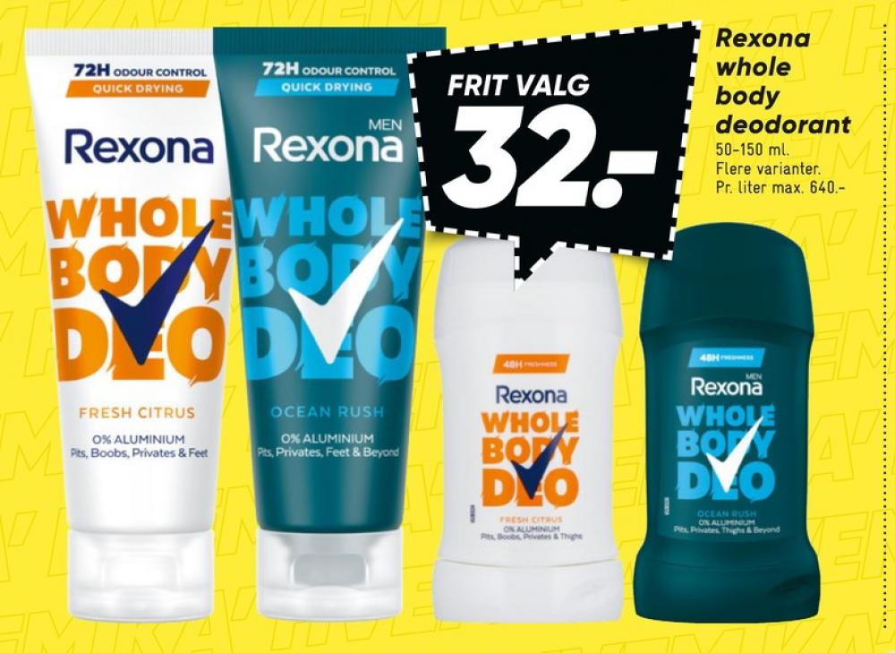 Rexona, Bodydeo