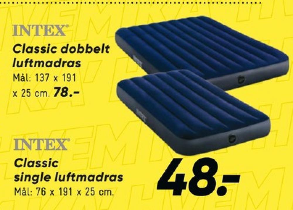 Intex, Luftmadras