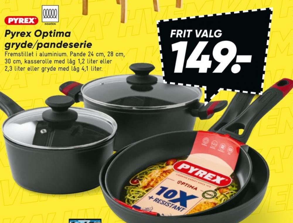 Pyrex, Stegepande
