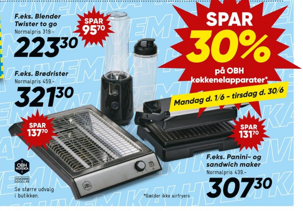 OBH Nordica, Brødrister