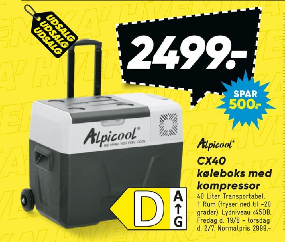 Alpicool, Køleboks