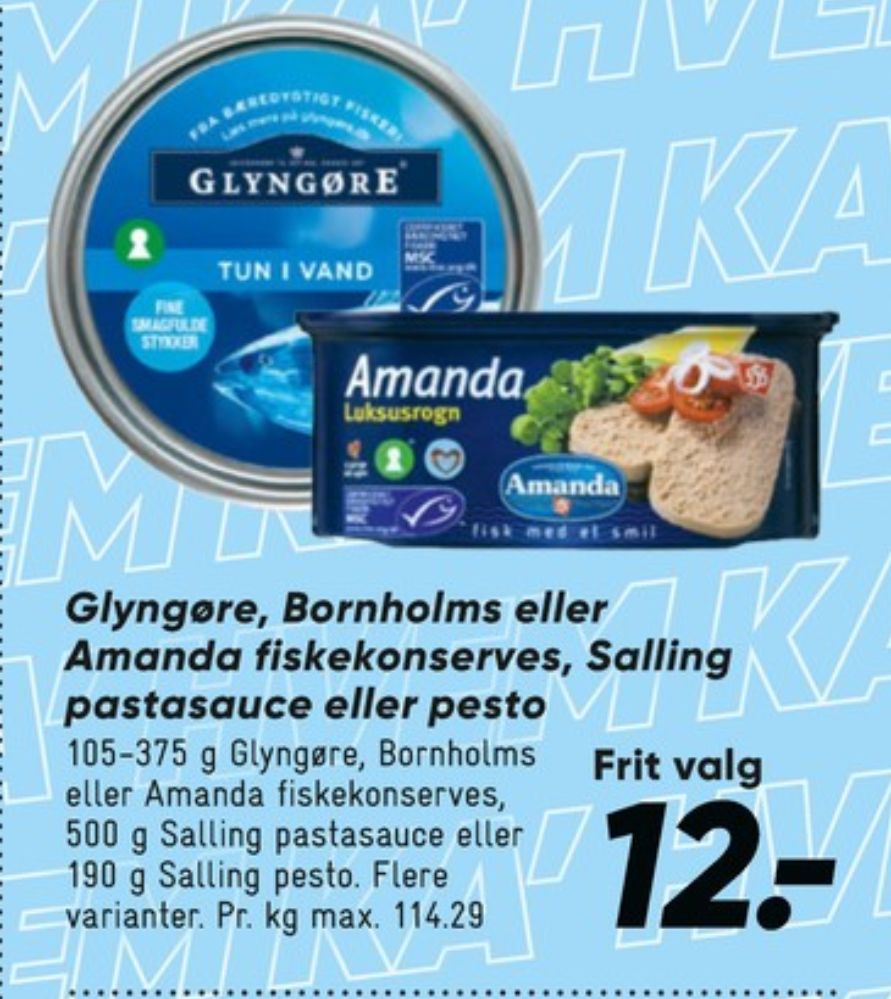 Glyngøre, Tun i vand