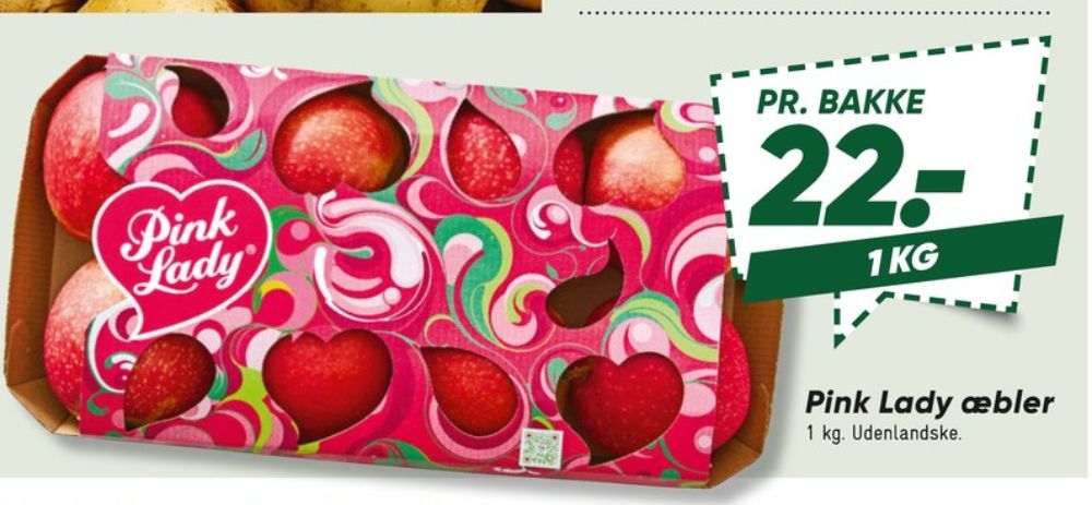 Pink lady, Æbler