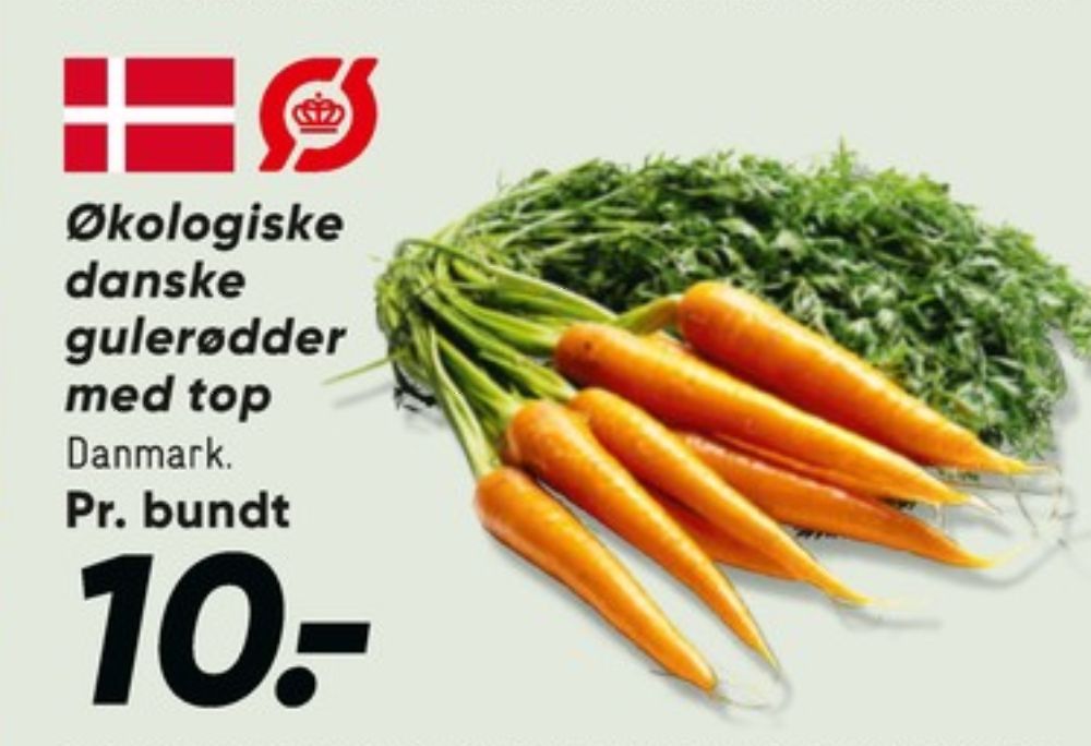 Gulerødder med top
