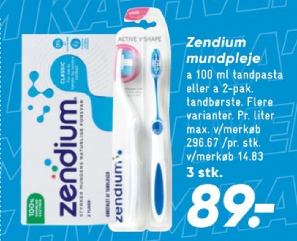 Zendium, Tandpasta