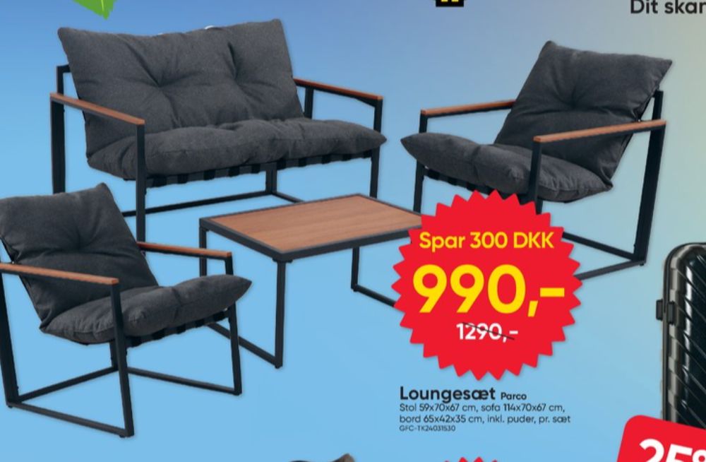 Parco, Loungesæt