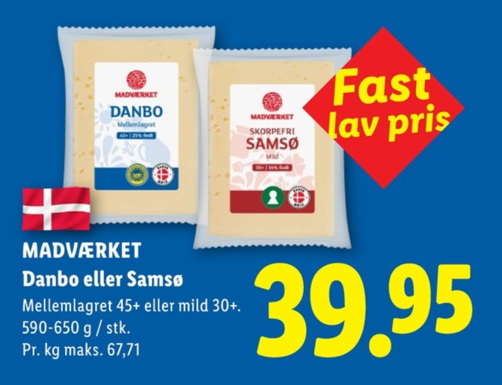 Madværket, Skæreost Samsø Mild