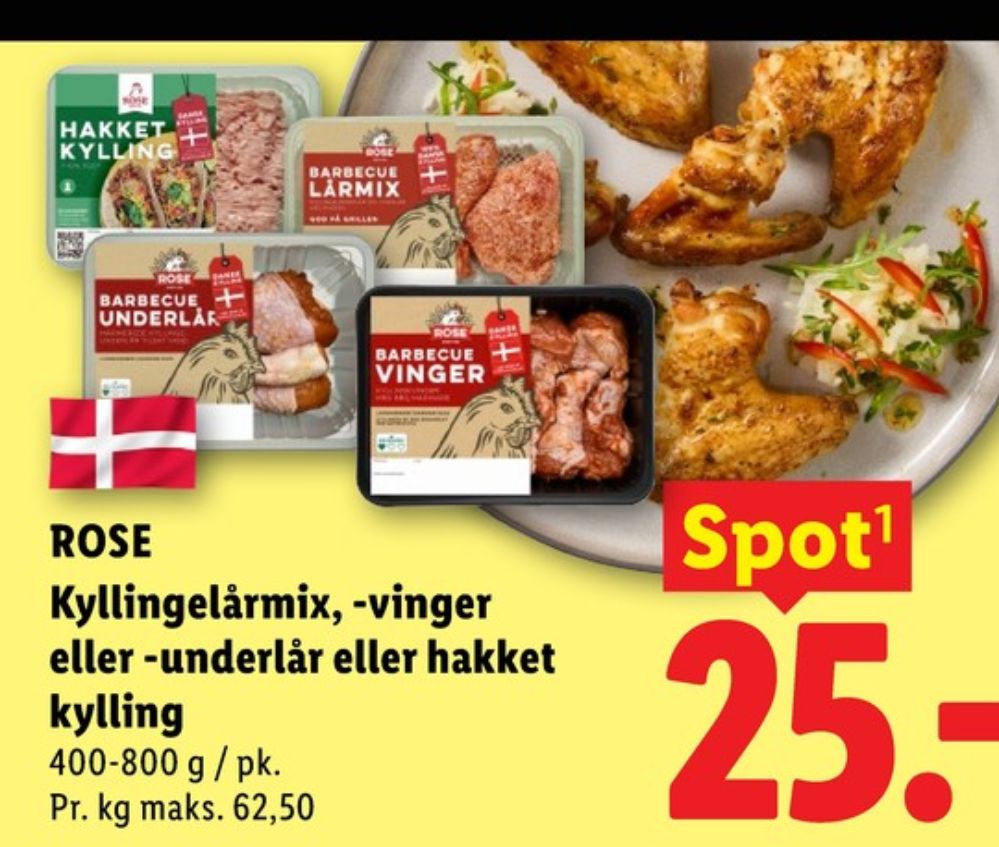 Rose, Kyllingelårmix
