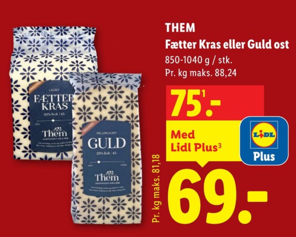 Fætter Kras, Skæreost