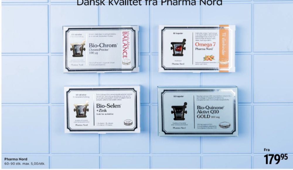 Pharma Nord ApS, Kosttilskud