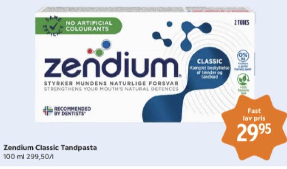 Zendium, Tandpasta