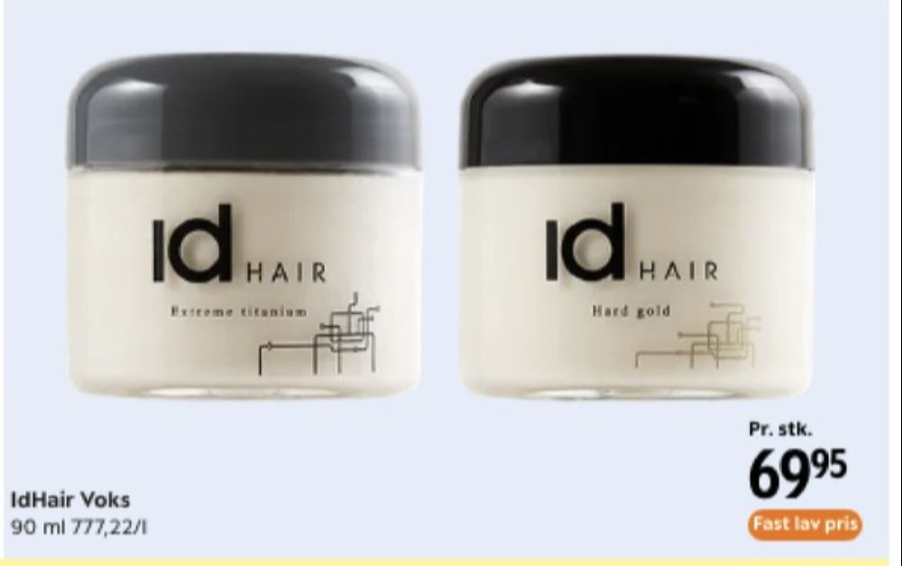 ID Hair, Hårvoks