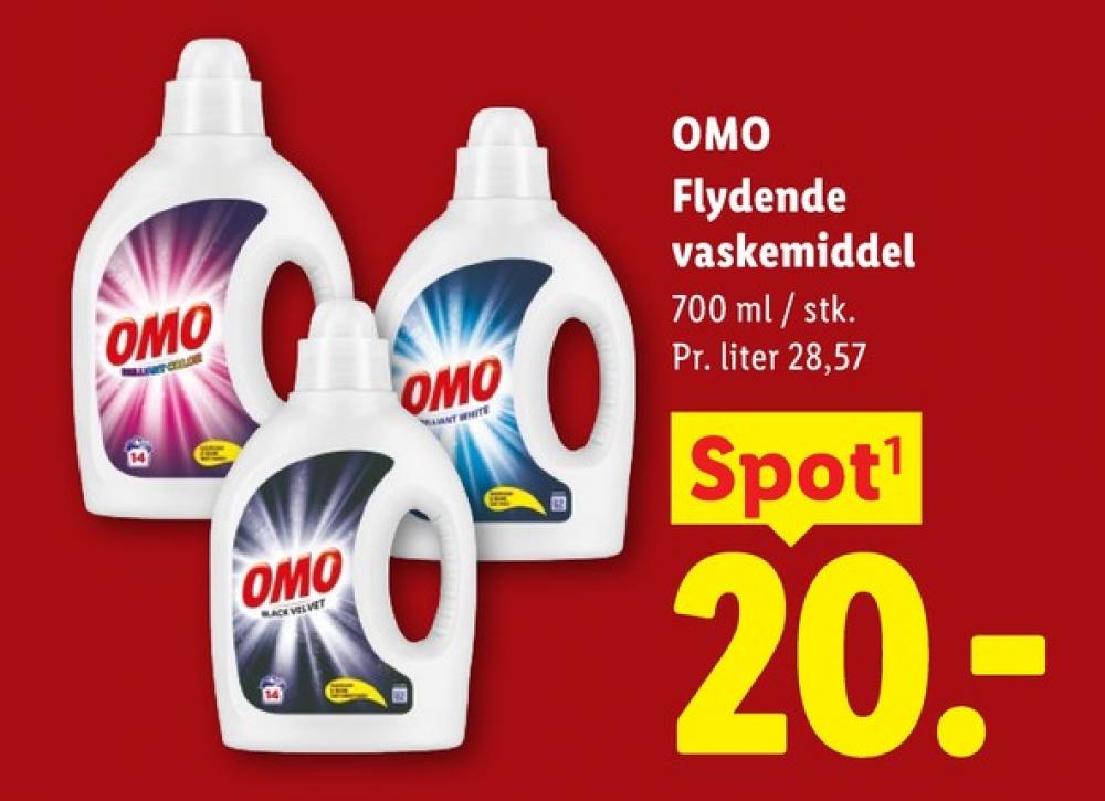 Omo, Vaskemiddel-flydende