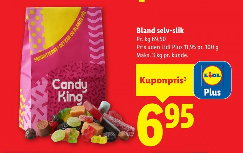 Candy King, Bland selv slik