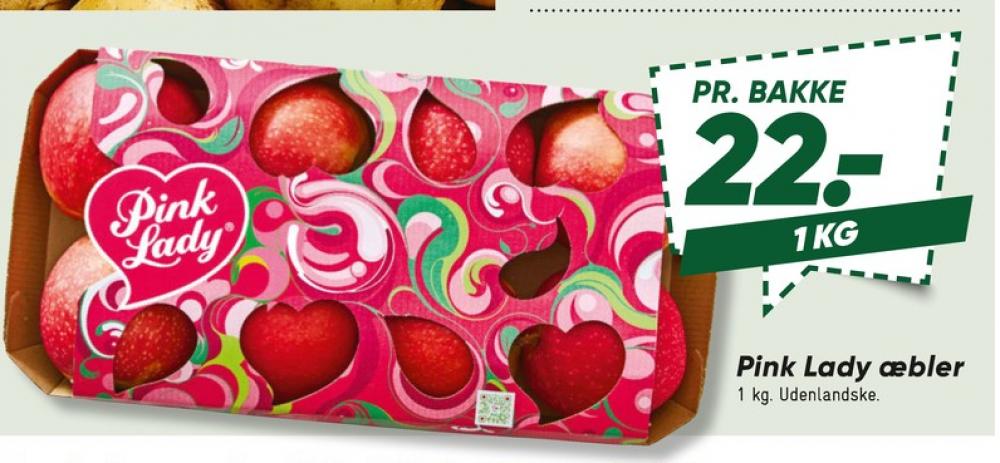 Pink lady, Æbler