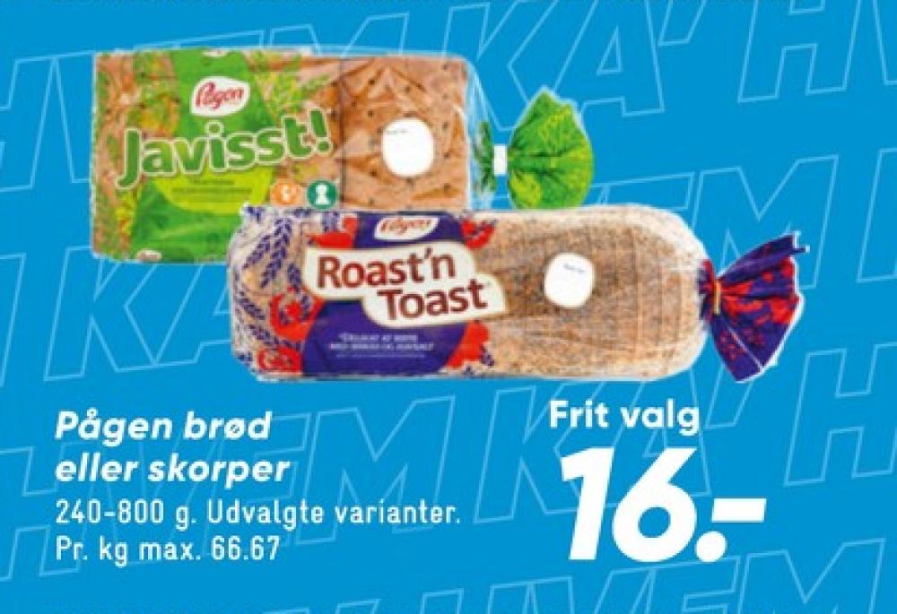 Pågen Javisst, Boller